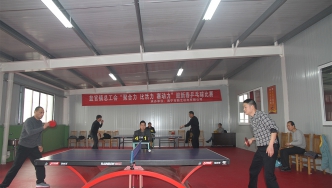 2015年，新藝杯鹽官總工會承辦“聚合協(xié)-比活力-賽動力”迎新春乒乓球比賽